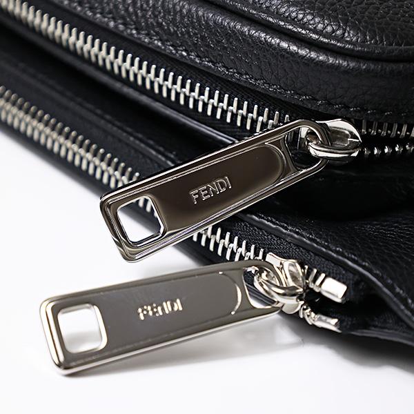 FENDI フェンディ FENDI ROMA Belt Bag ベルトバッグ ボディバッグ クロスボディバッグ 鞄 ロゴ レザー 本革 エレガント メンズ 7VA605 AMACの画像