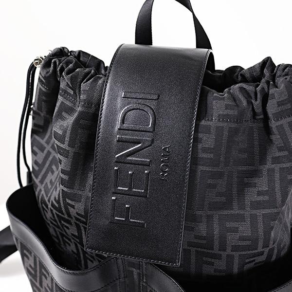 FENDI フェンディ FF Jacquard Fendi Strike Medium Backpack FF FENDI フェンディ FF Jacquard Fendi Strike Medium Backpack FF
