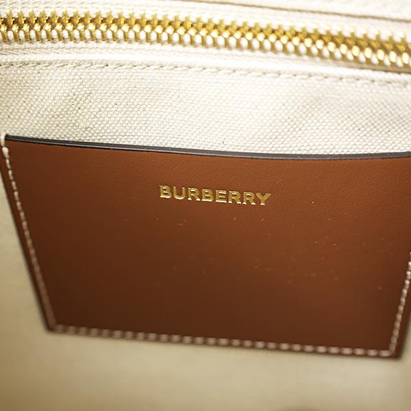 Burberry バーバリー Small Freya Tote Bag フレヤトート トートバッグ スモール 鞄  A4 レザー キャンバス レディース 8044138 A1395の画像