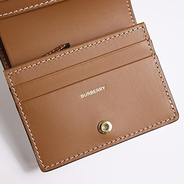 BURBERRY Burberry バーバリー Small Check Bi-Fold Wallet 二