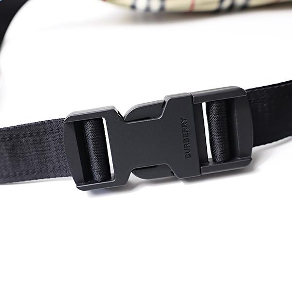 Burberry バーバリー Stevie Belt Bag スティービー ベルトバッグ ボディバッグ クロスボディ 鞄 バーバリーチェック ナイロン メンズ 8084112 A7026の画像