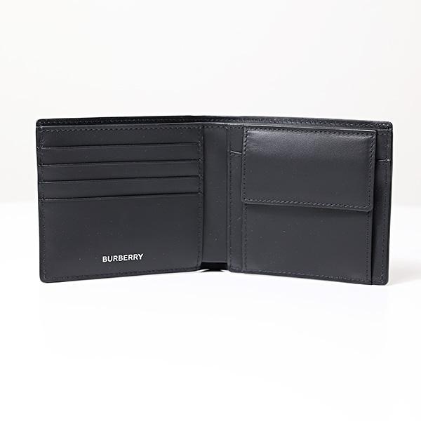 Burberry バーバリー Check Bi-Fold Wallet 二つ折り財布 折りたたみ財布 コンパクト 小銭入れあり バーバリーチェック メンズ 8084169 A7026の画像