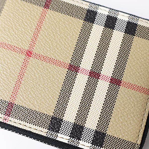 BURBERRY（バーバリー） Check Ziparound Wallet 二つ折り財布