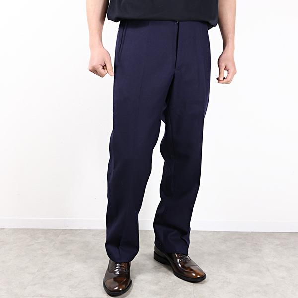 Maison Margiela パンツ ネイビー 8部丈 Maison Margiela（メゾンマルジェラ） メゾン マルジェラ Wool Twill