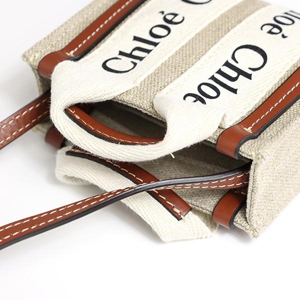 Chloe（クロエ） WOODY Nano Tote Bag トートバッグ ハンドバッグ