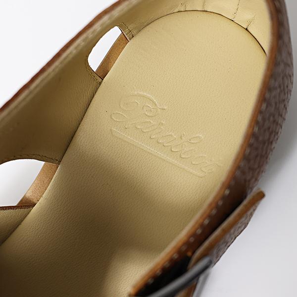 Paraboot パラブーツ PACIFIC Gurkha Sandals メンズ グルカサンダル パシフィック レザー サンダル シューズ 靴 123346の画像