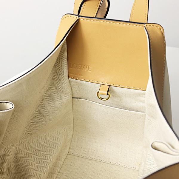 ロエベ LOEWE ハンモックバッグ スモール サンド レディース 保存袋付 3WAY ハンドバッグ ショルダー クロスボディ 美品 → 2312LA043 LOEWE（ロエベ） バッグ ハンモック スモール 2way レディース