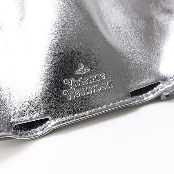 Vivienne Westwood 三つ折り財布 グレー カード入れ 折りたたみ Vivienne Westwood（ヴィヴィアンウエストウッド） Envelope Tri-Fold