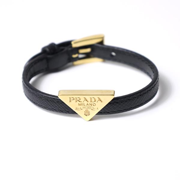 PRADA プラダ Saffiano Leather Bracelet ブレスレット