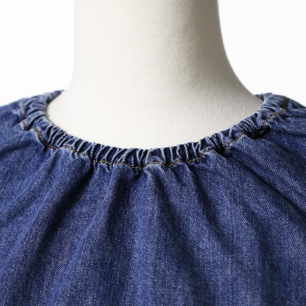 MARNI マルニ Denim Dress デニムワンピース ラッフル付き 半袖