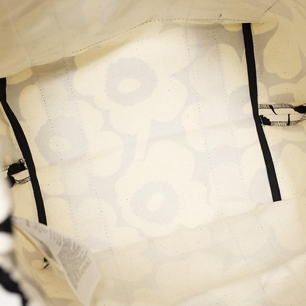 marimekko マリメッコ Mono CityTote Unikko 908 COTT BLK トートバッグ ショルダーバッグ 鞄 2way A4サイズ収納可 通勤 通学 ウニッコ 092196の画像