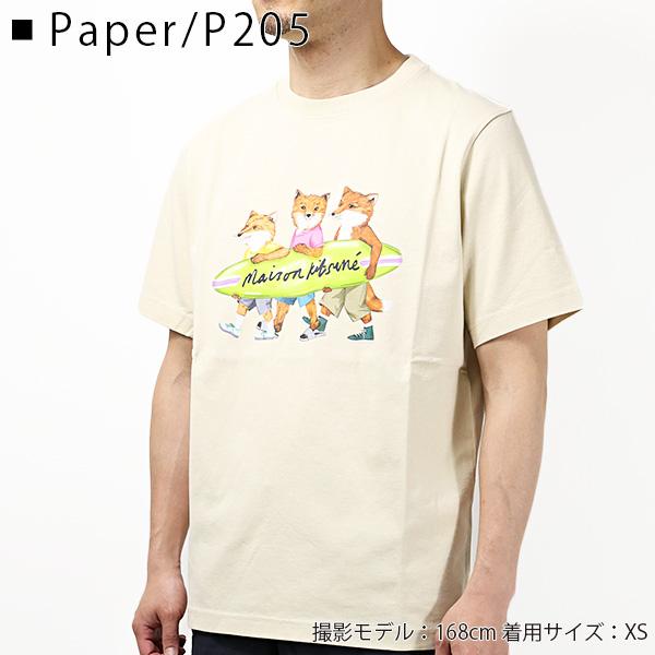 MAISON KITSUNE（メゾン キツネ） Surfing Foxes Comfort T-Shirts T