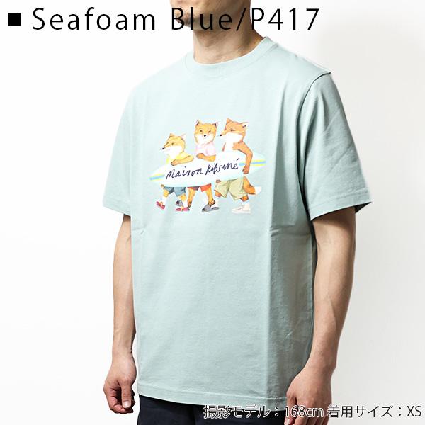 MAISON KITSUNE（メゾン キツネ） Surfing Foxes Comfort T-Shirts T