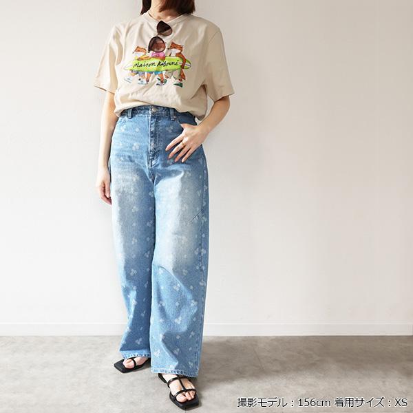 MAISON KITSUNE（メゾン キツネ） Surfing Foxes Comfort T-Shirts T