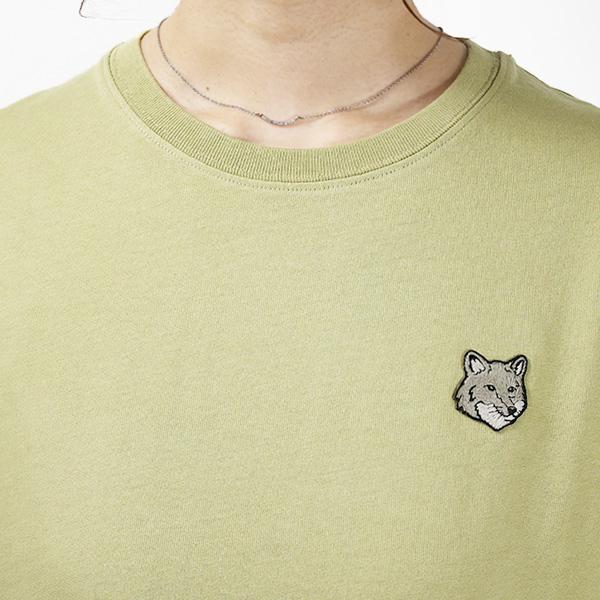 MAISON KITSUNE（メゾン キツネ） Bold Fox Head Patch T-Shirts T