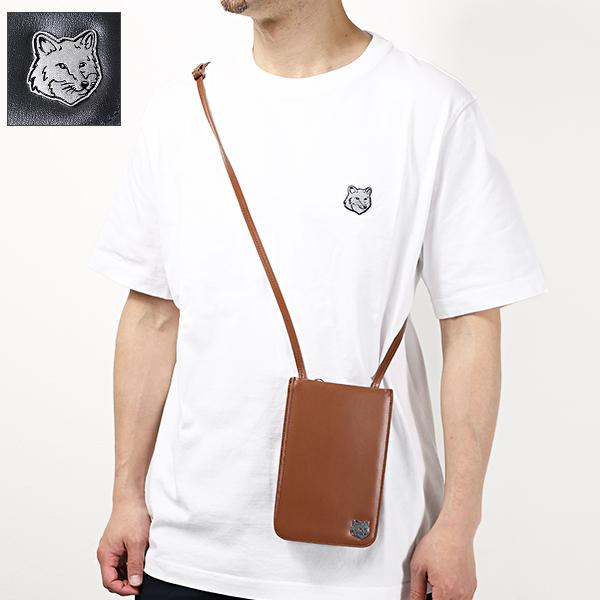 MAISON KITSUNE（メゾン キツネ） Fox Head Neck Pouch ネックポーチ
