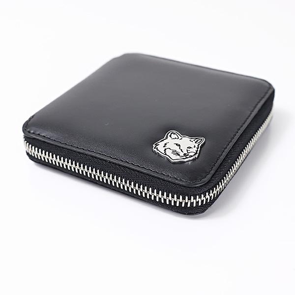 MAISON KITSUNÉ L字ファスナー　ミニ財布　送料無料 MAISON KITSUNE Maison Kitsune メゾンキツネ Chillax Fox Print