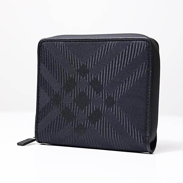 BURBERRY（バーバリー） Medium Check Jacquard Zip Wallet 二つ折り