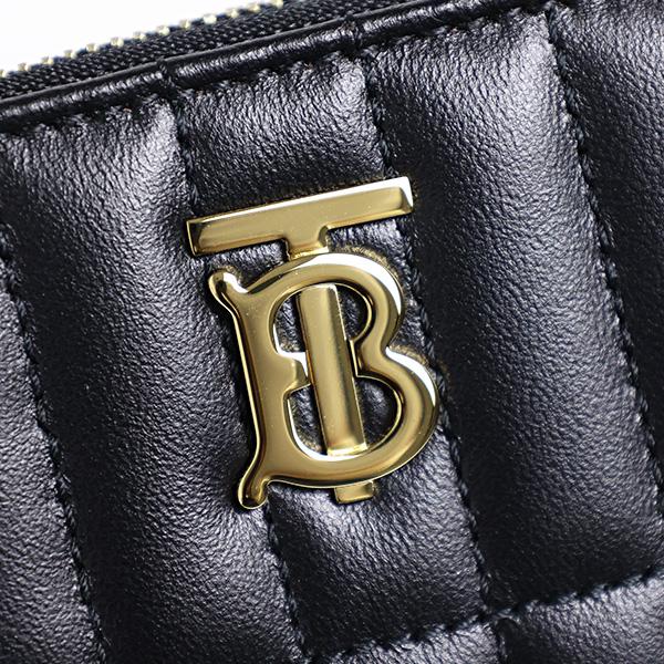 BURBERRY（バーバリー） Quilted Leather Lola Zip Wallet ミニ財布