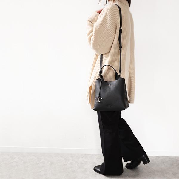 TOD'S トッズ SACCA Mini T Timeless Tote Bag サッカ トート TOD'S トッズ SACCA Mini T Timeless Tote Bag サッカ トート