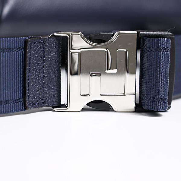 FENDI フェンディ Fendi Roma Belt Bag ベルトバッグ ボディバッグ クロスボディ ウエストバッグ 鞄 レザー 本革 ロゴ メンズ 7VA562 AMACの画像