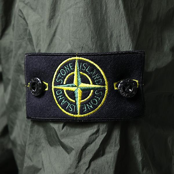 STONE ISLAND ストーンアイランド Garment Dyed Crinkle Nylon Jacket ブルゾン ジャケット フードなし ジップアップ 撥水 ナイロン 801541022の画像