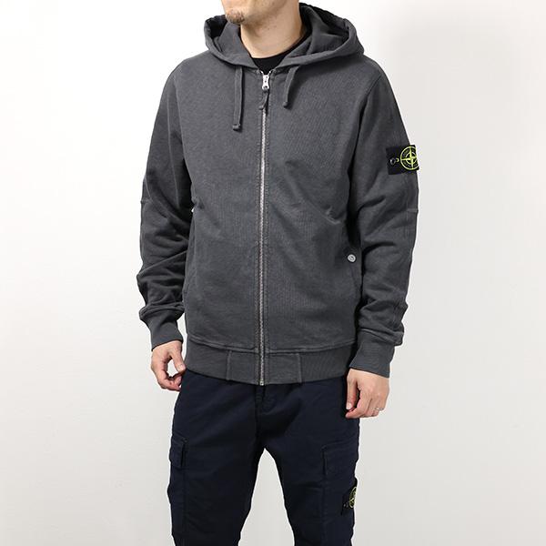 STONE ISLAND ストーンアイランド Old Treatment Zip up Hoodie