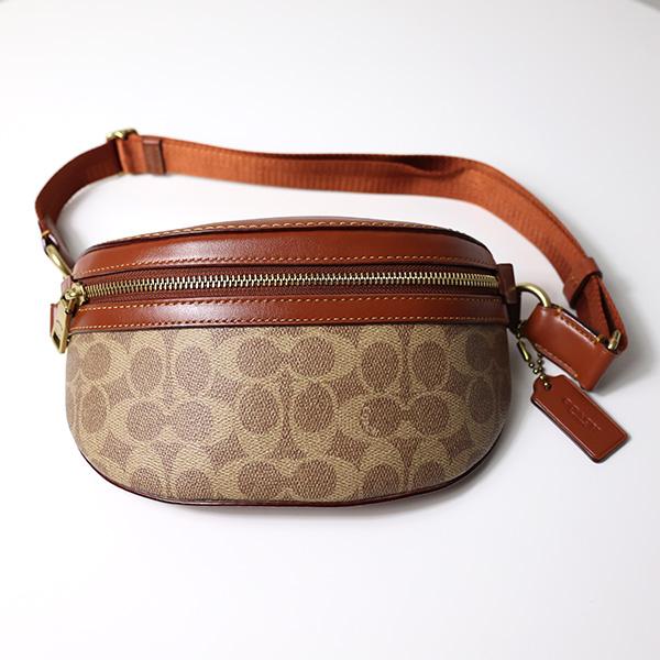 COACH（コーチ） Signature Crossbady Bag ボディバッグ クロスボディ