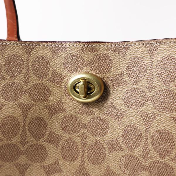COACH（コーチ） Signature Tote Bag トートバッグ 鞄 肩掛け A4対応