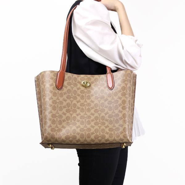 COACH（コーチ） Signature Tote Bag トートバッグ 鞄 肩掛け A4対応