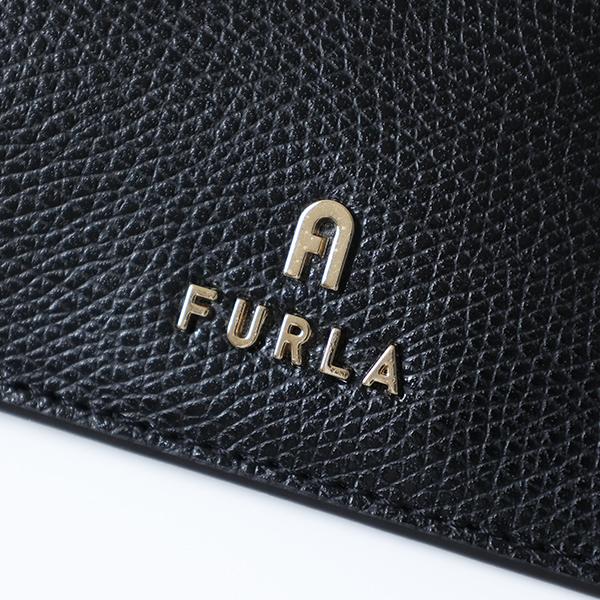 FURLA フルラ CAMELIA S ZIPPED CARD CASE W/STRAP カメリア カード
