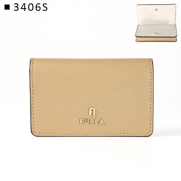 FURLA フルラ CAMELIA BUSINESS CARD CASE カメリア カード