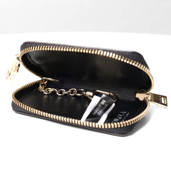 【未使用級】フルラ カメリア L字ファスナー キーケース レザー アーチロゴ FURLA（フルラ） CAMELIA KEYCASE CHARM カメリア キーケース レザー