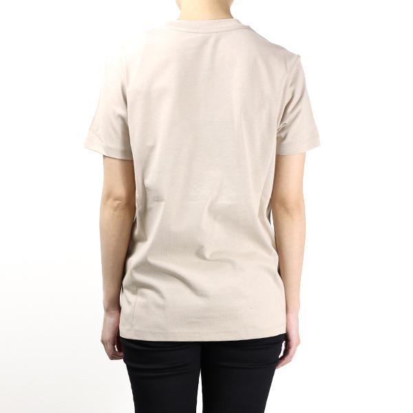 MONCLER モンクレール Logo T-Shirts Tシャツ トップス 半袖 クルーネック レギュラーフィット コットン ロゴ刺繍 レディース 8C00006 829HPの画像