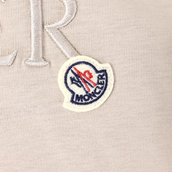MONCLER モンクレール Logo T-Shirts Tシャツ トップス 半袖 クルーネック レギュラーフィット コットン ロゴ刺繍 レディース 8C00006 829HPの画像