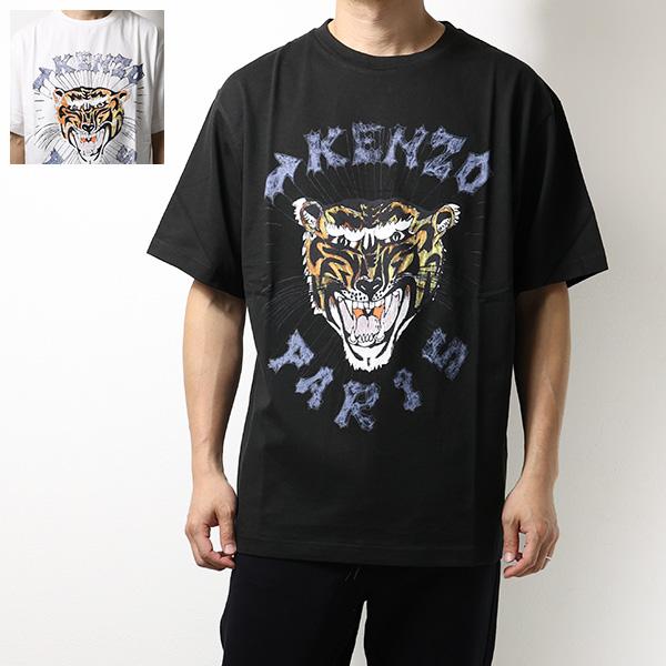 ケンゾー KENZO Tシャツ半袖XLFE55TS1914SY KENZO（ケンゾー） KENZO Drawn Varsity T-Shirts Tシャツ 半袖 クルー