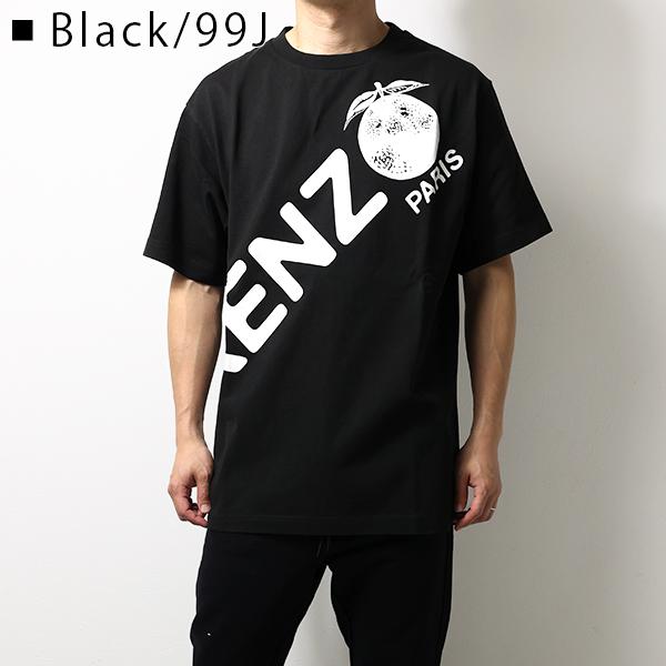KENZO ケンゾー ORANGE T-Shirts Tシャツ 半袖 クルーネック オーバー 