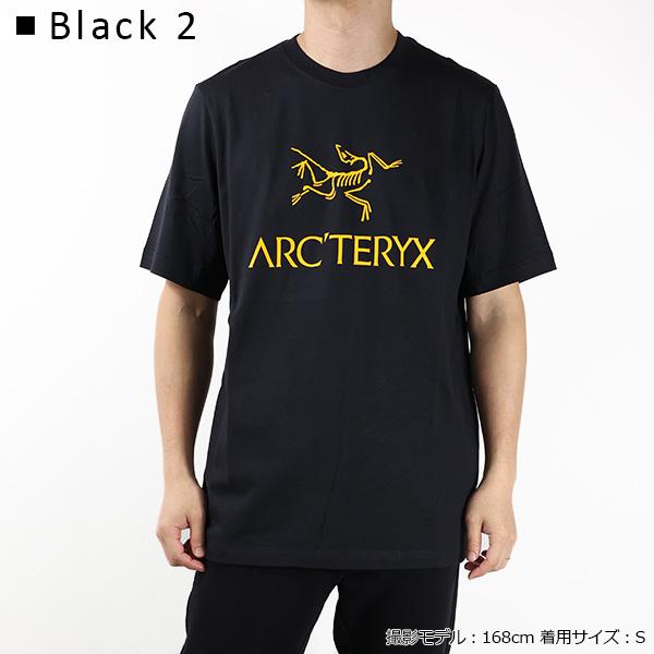 アークテリクス Tシャツ ブラック ARC'TERYX（アークテリクス） Arc' Word Logo T-Shirts Tシャツ 半袖