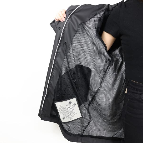 【タグ付き・未使用】HUNTER ハンター レインコート 黒　Sサイズ HUNTER（ハンター） WOMENS RAIN PARKA レインジャケット レイン
