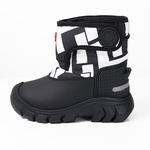 HUNTER（ハンター） LK INTREPID STRAP DTL H-PRINT SNOW BOOT リトル