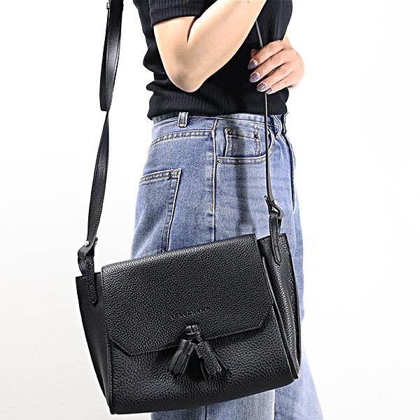 【Pyonko】Longchampペネロペ ハンドバッグ レザー スエード LONGCHAMP（ロンシャン） Penelope ショルダーバッグ クロスボディ