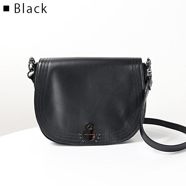 ロンシャン レザー シボ革　ハンドバッグ ショルダー 2way　黒 センターロゴ LONGCHAMP（ロンシャン） Cavalcade ショルダーバッグ クロスボディ