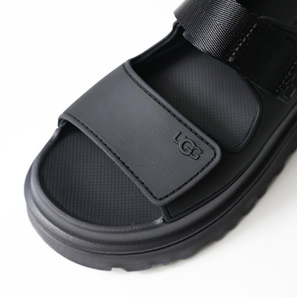 UGG アグ GoldenGlow Sandals ゴールデングロウ ストラップサンダル サンダル 靴 プラットフォーム 厚底 ロゴ レディース 1152685の画像