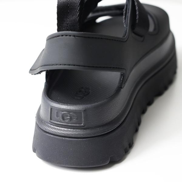 UGG アグ GoldenGlow Sandals ゴールデングロウ ストラップサンダル サンダル 靴 プラットフォーム 厚底 ロゴ レディース 1152685の画像