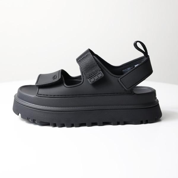 UGG アグ GoldenGlow Sandals ゴールデングロウ ストラップサンダル サンダル 靴 プラットフォーム 厚底 ロゴ レディース 1152685の画像