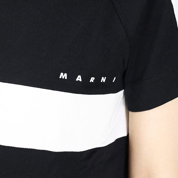 MARNI マルニ Strip Crew neck T-Shirts Tシャツ 半袖