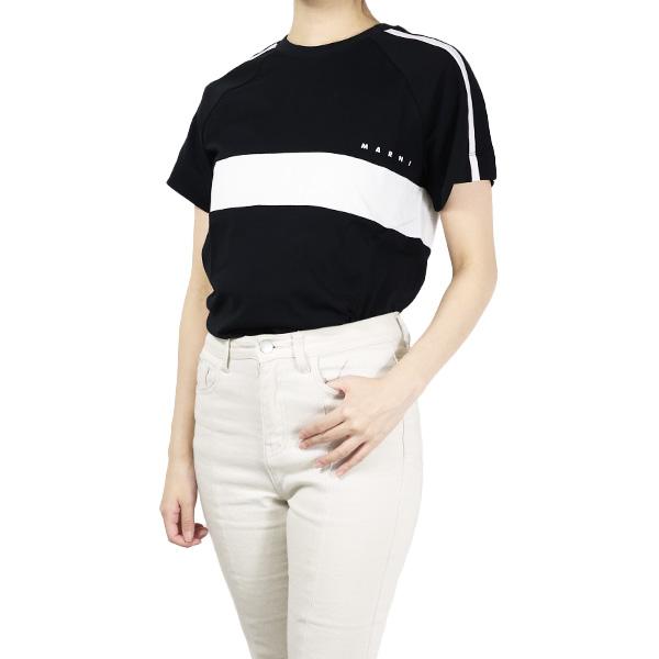 MARNI マルニ Strip Crew neck T-Shirts Tシャツ 半袖