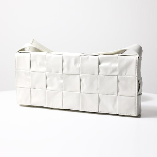BOTTEGA VENETA ボッテガヴェネタ CASSETTE Crossbody Bag カセット クロスボディバッグ ショルダーバッグ 鞄 イントレチャート レザー 629068 VCQ71の画像