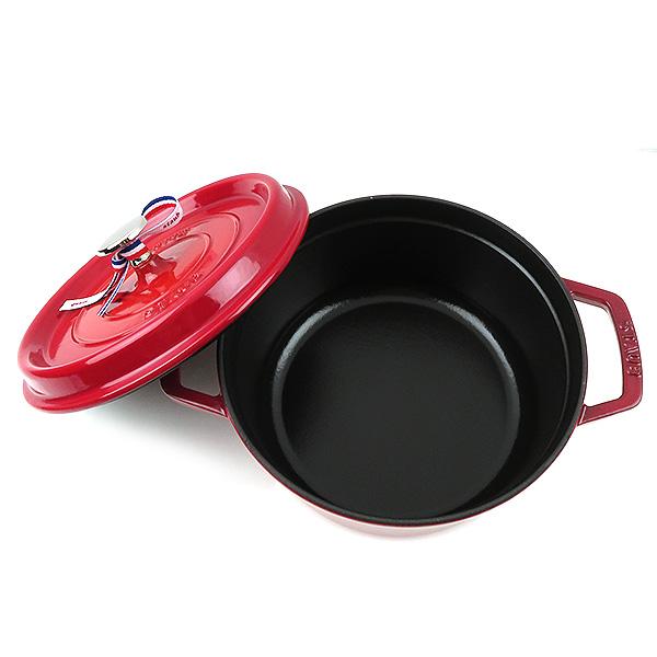 Staub 【LaGアウトレット】 ストウブ Round Cocotte 22cm ピコ