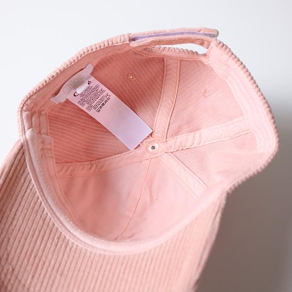 Chloe（クロエ） Corduroy Baseball Cap ベースボールキャップ 帽子